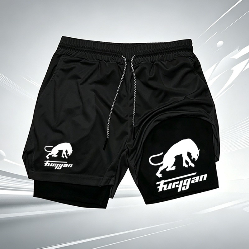 Compression Shorts Athletes - شورت ضاغط للرجال من Furygan بطبعة