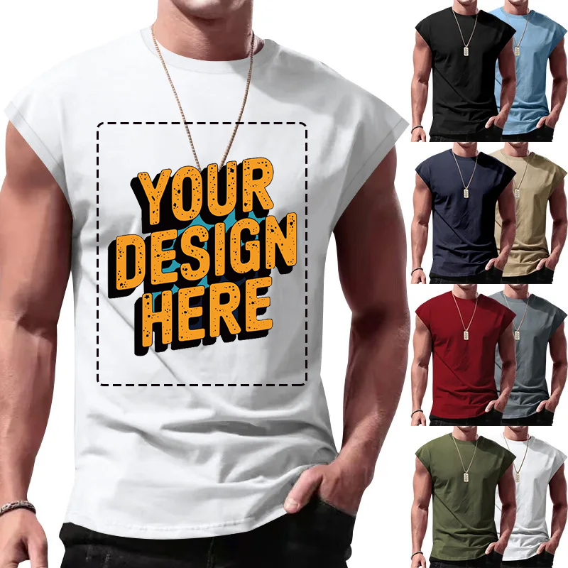 Sleeveless Undershirt - قم بتخصيص شعار بارد الخاص بك