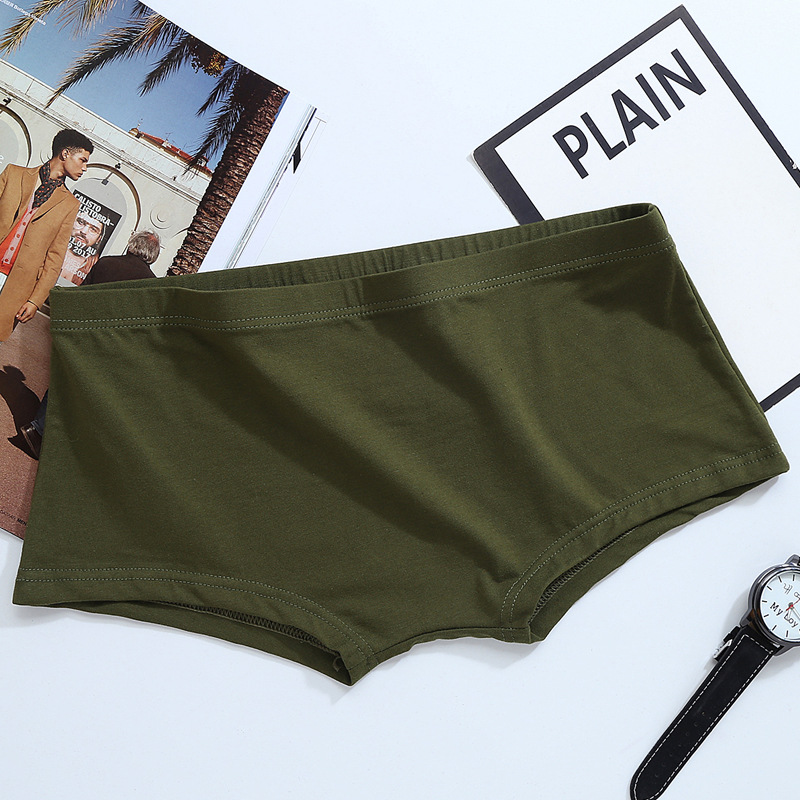 Boxer Brief Pack Cotton - ملابس داخلية للرجال الملاكم Cueca الذكور