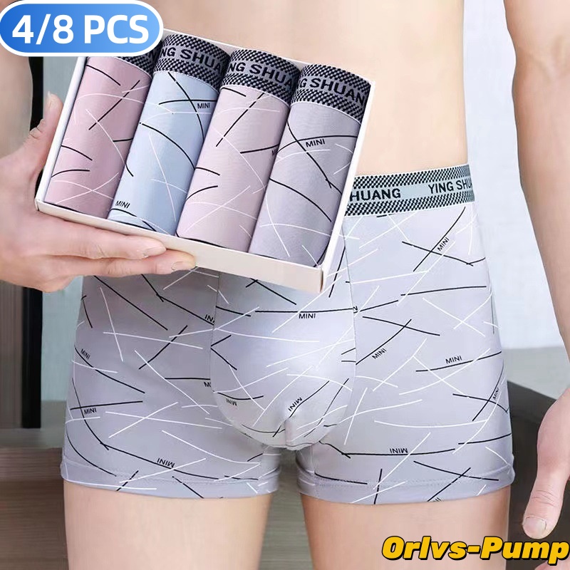 4 قطعة/الوحدة 2XL-4XL الرجال س - مراجعة Multi Pack Underwear وسعره