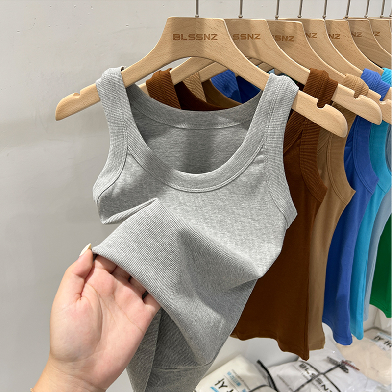 2026 الصيف المرأة الصلبة جولة  - مراجعة Tank Top Ribbed وسعره