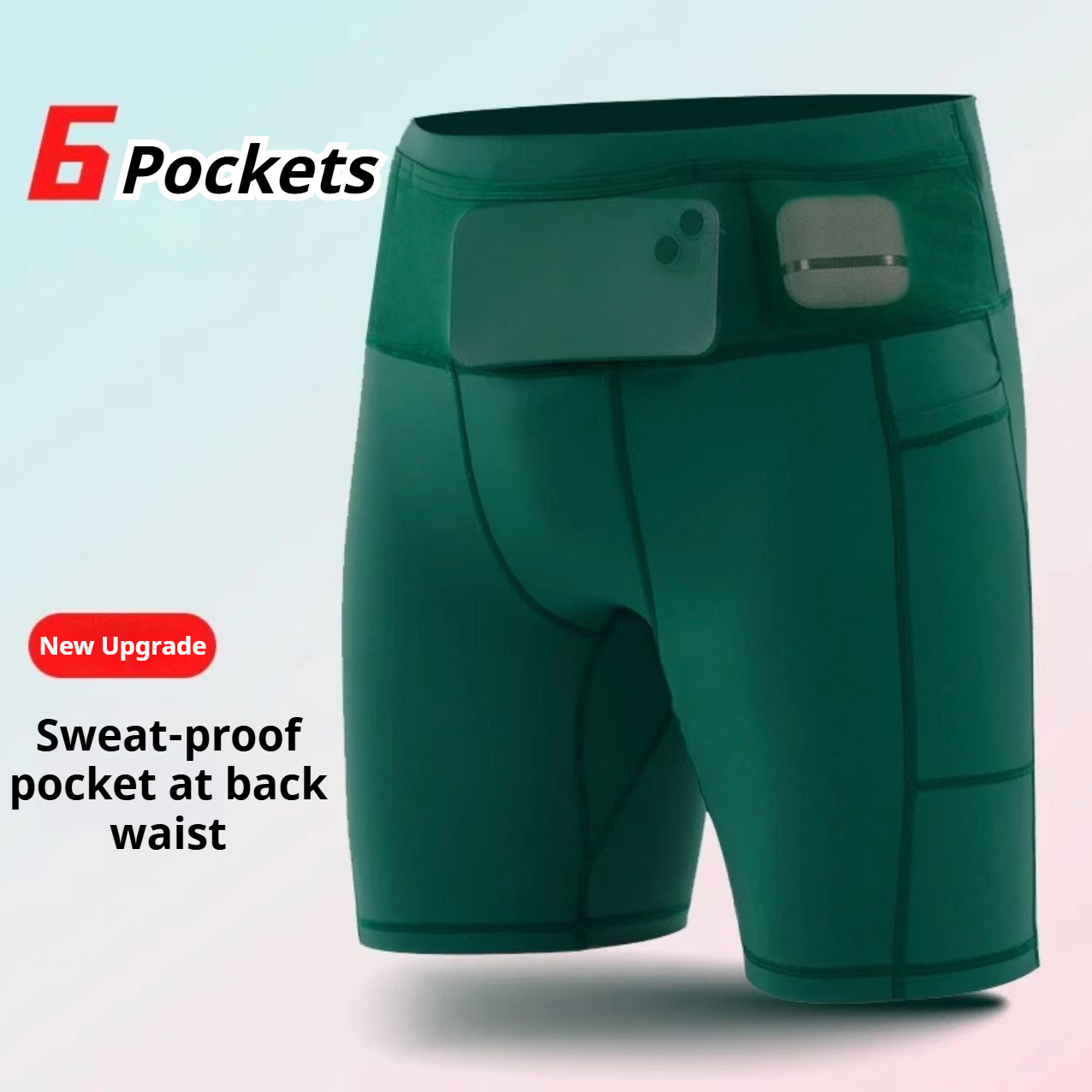 شورت جري مضغوط بطول ربع سريع ا - مراجعة Compression Shorts Athletes وسعره