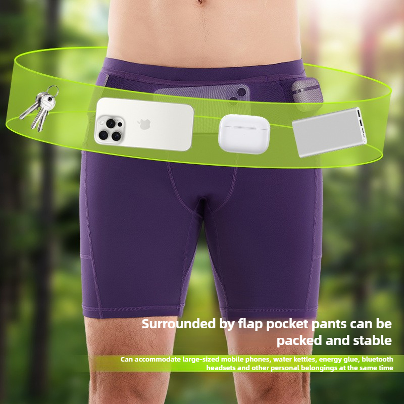 شورت جري مضغوط بطول ربع سريع ا - مراجعة Compression Shorts Athletes وسعره