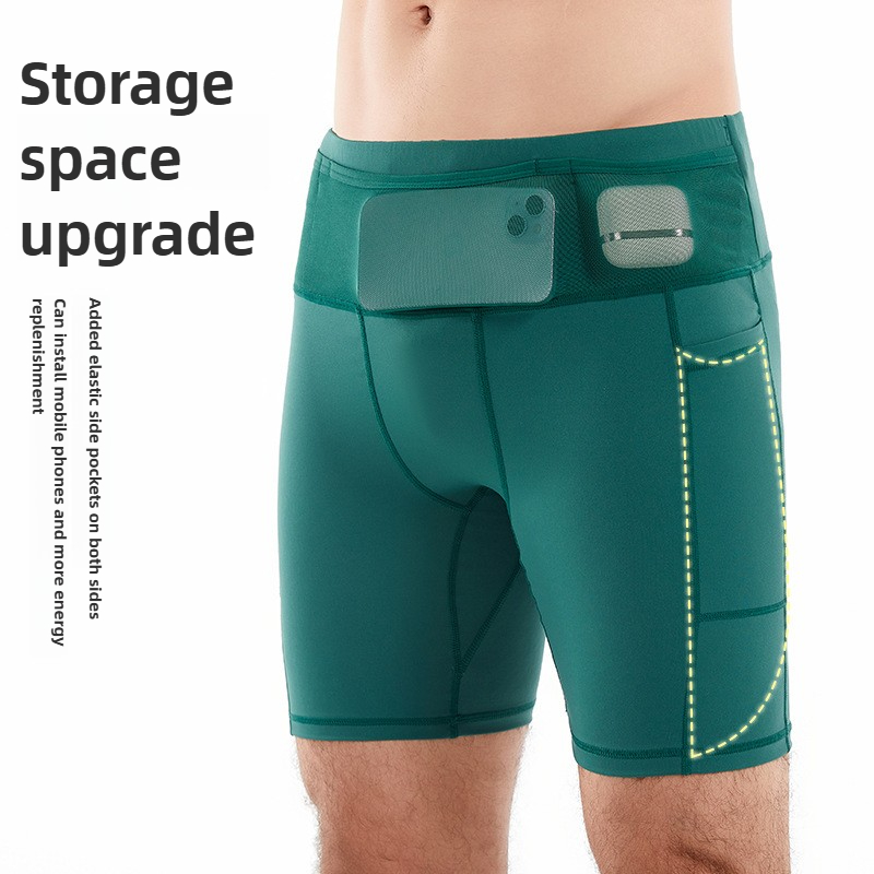 شورت جري مضغوط بطول ربع سريع ا - مراجعة Compression Shorts Athletes وسعره