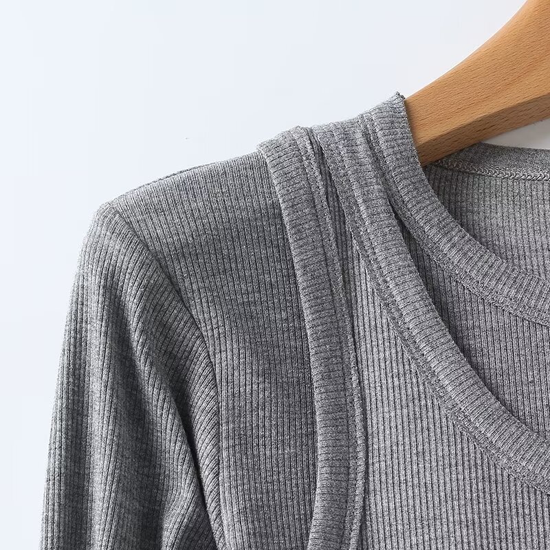 تي شيرت نسائي بأكمام طويلة محب - مراجعة Tank Top Ribbed وسعره