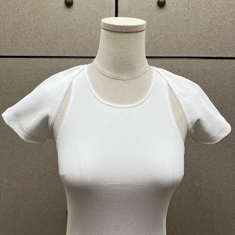 طقم تي شيرت نسائي من قطعتين مض - مراجعة Tank Top Ribbed وسعره